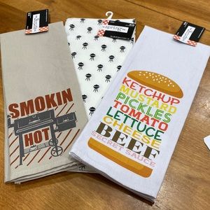 NWT.  Set of 3 tea towels.